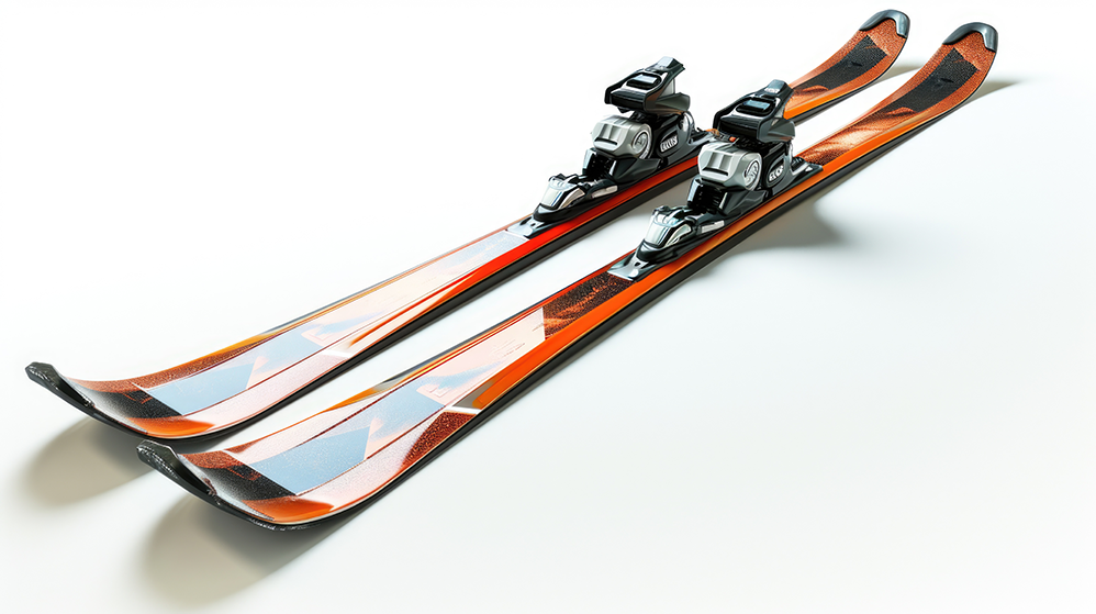 ski fond blanc